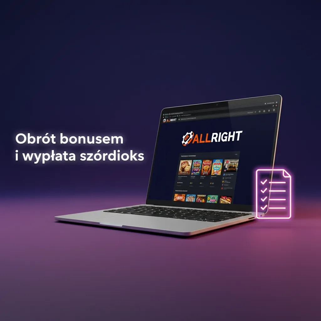 Schemat obrotu bonusem: saldo bonusowe -> obrót 35x (7000 PLN) -> saldo gotówkowe -> wypłata